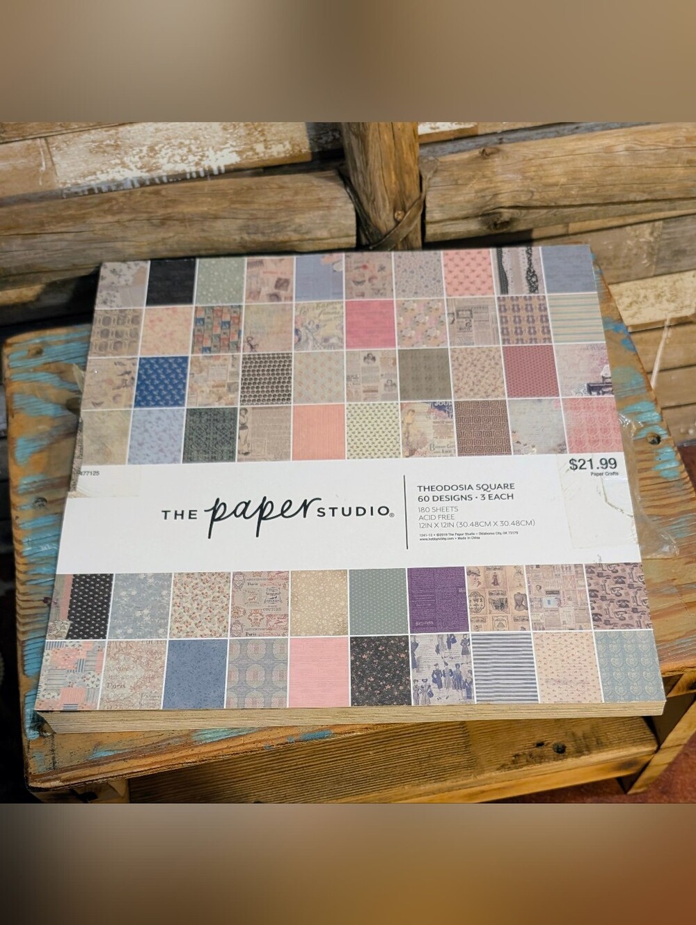 The Paper Studio Theodosia Square 60 Designs 3 Each
